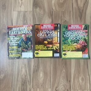 Mother Earth News Magazine Set